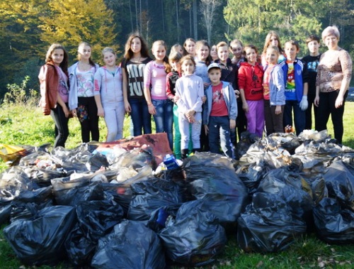 Представники Бюро УГКЦ з питань екології провели екологічну акцію на Франківщині